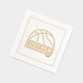 Sports Husky's  Folie Servetten (Links)