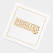 Sports Husky's Folie Servetten (Links)