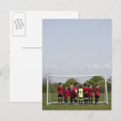 Sports. Lifestyle, Football Briefkaart (Voorkant / Achterkant)