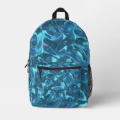 Sports Modern Deep Water Backpack - Cool Aquatic  Bedrukte Rugzak (Voorkant)