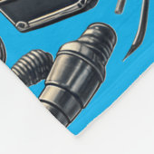 Sports Motorcycles: Speed and Performance Fleece Deken (Hoek)