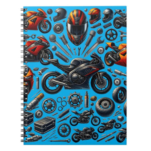 Sports Motorcycles: Speed and Performance Notitieboek (Voorkant)