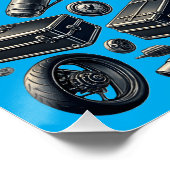 Sports Motorcycles: Speed and Performance Perfect Poster (Hoek)