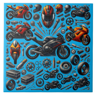 Sports Motorcycles: Speed and Performance Tegeltje