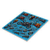 Sports Motorcycles: Speed and Performance Tegeltje (Zijkant)