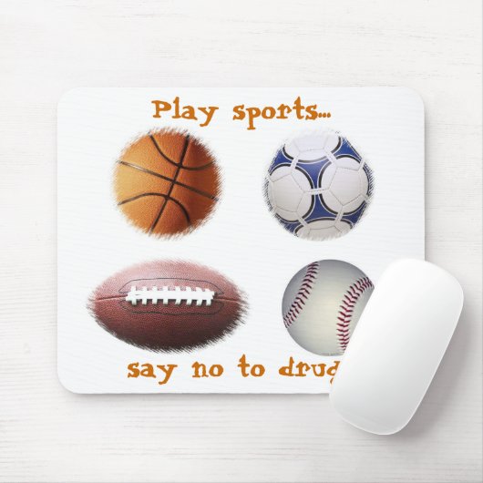 Sports Mousepad Muismat (Met muis)