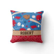 SPORTS Persoonlijke naam Baseball Fan Fun Pattern