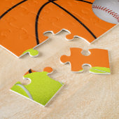 Sports Theren Jigzaag Puzzle Legpuzzel (Zijkant)