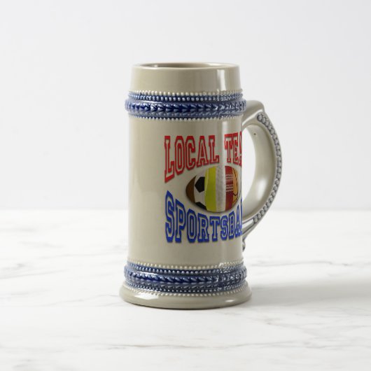 SPORTSBALL BEER STEIN BIERPUL (Voorkant rechts)