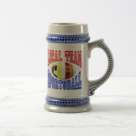 SPORTSBALL BEER STEIN BIERPUL (Rechts)