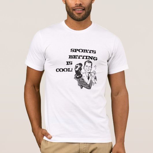 SPORTSBETTING IS COOL T-SHIRT (Voorkant)