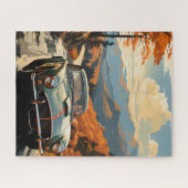 SPORTSCAR OPEN ROAD PUZZLE LEGPUZZEL (Horizontaal)