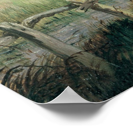 Sportscène, 19e eeuw poster (Hoek)