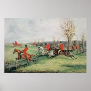 Sportscène, 19e eeuw poster