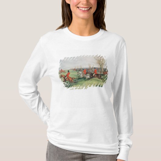 Sportscène, 19e eeuw t-shirt (Voorkant)