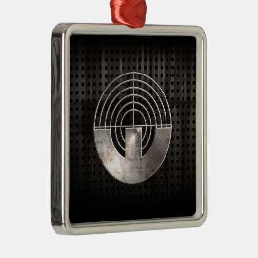 sportschieten; Koel Metalen Ornament (Rechts)