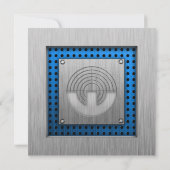 sportschieten; Metaalblik Kaart (Achterkant)