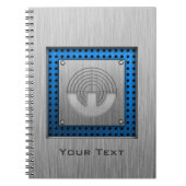 sportschieten; Metaalblik Notitieboek (Voorkant)