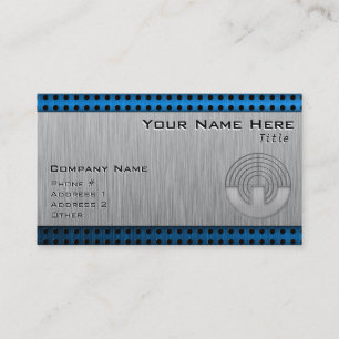 sportschieten; Metaalblik Visitekaartje