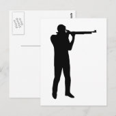 Sportschietgeweer Briefkaart (Voorkant / Achterkant)