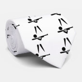 Sportschietsymbool Stropdas (Opgerold)