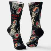 Sportschoenen Modepatroon Sokken (Gebogen)