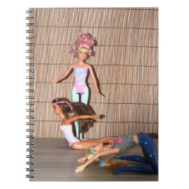 Sportschool oefeningen. notitieboek