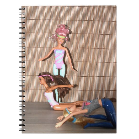 Sportschool oefeningen. notitieboek (Voorkant)