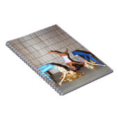 Sportschool oefeningen. notitieboek (Rechterzijde)