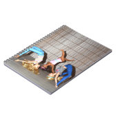 Sportschool oefeningen. notitieboek (Linkerzijde)