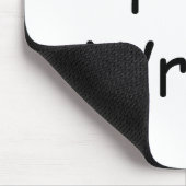 Sportschrijver Mousepad Muismat (Hoek)