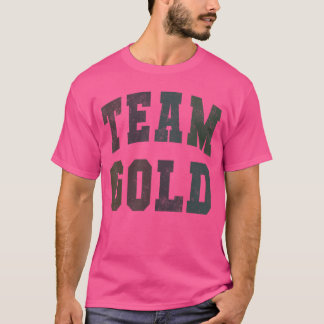 Sportseam Goud Veld Dag Ga Spirit Zomer Kamp Spel T-shirt