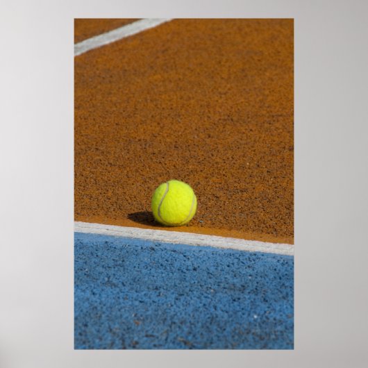 Sportserie: Tennis Ball Poster (Voorkant)