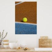 Sportserie: Tennis Ball Poster (Keuken)