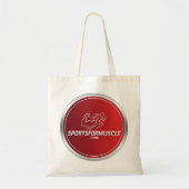 SportsforMuscle-tas Tote Bag (Voorkant)