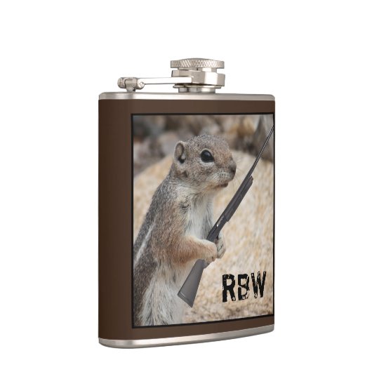 Sportsman Squirrel Flask Heupfles (Rechts)