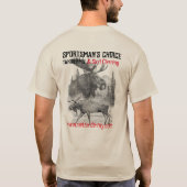 Sportsman's Choice Taxidermy Moose T-Shirt (Achterkant)