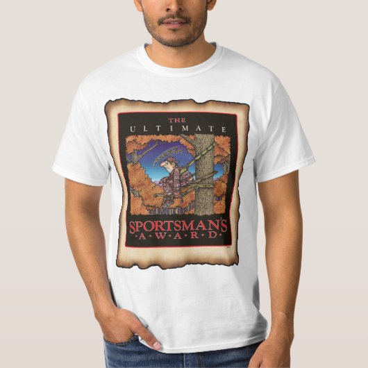 SPORTSMAN'S GUNSTIGE BLUE SKY T-SHIRT (Voorkant)