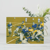  Sportspel Football, Gold versus Blue Teams (Staand voorkant)