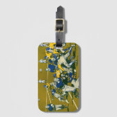 Sportspel Football, Gold versus Blue Teams Bagagelabel (Voorkant (verticaal))