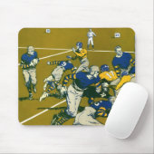  Sportspel Football, Gold versus Blue Teams Muismat (Met muis)