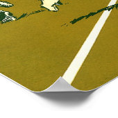 Sportspel Football, Gold versus Blue Teams Poster (Hoek)