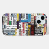 Sportspel met voetgangersbasketbalmotivatie Case-Mate iPhone case (Achterkant (horizontaal))