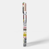 Sportspel met voetgangersbasketbalmotivatie Case-Mate iPhone case (Achterkant / Links)