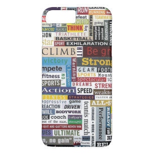 Sportspel met voetgangersbasketbalmotivatie Case-Mate iPhone case