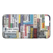 Sportspel met voetgangersbasketbalmotivatie Case-Mate iPhone case (Achterkant (Horizontaal))