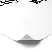 Sportspeler Nummer 18 Fotocollage Afstuderen Poster (Hoek)