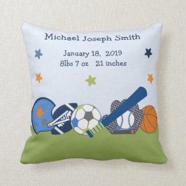 Sportspeler Nursery Keepomwille Pillow Kussen