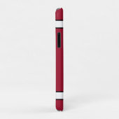 Sportspeler Rood en Zwart Case-Mate iPhone Case (Achterkant/rechts)