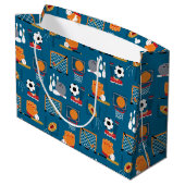 Sportspellen Groot Cadeauzakje (Achterkant Gekanteld)